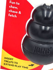 Kong Extreme Large Fetch   Chew Dog Toy Black Durable Rubber Treat Stuffable 4 