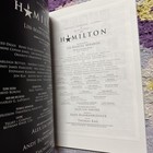 Hamilton  An American Musical Paperback Souvenir Program Play Theater Photobook