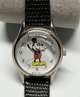 Vintage Disney Store Exclusive Mickey Mouse Watch New Battery New Band Working
