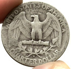 1937 S Silver Us Washington Quarters Circulated Coin Better Date