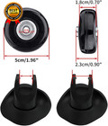 Set Of 4 Luggage Suitcase Replacement Wheels Repair Axles Repair Kit