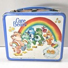 Vintage Original Care Bears Metal Lunch Box 1983 No Thermos