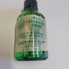 Vintage Marx Locomotive Smoke Bottle Green Glass For Model Railroad