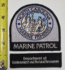 Nc Marine Patrol Marine Fisheries Nc Police Patch North Carolina W  Rocker