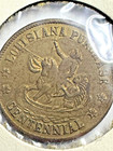 1904 Louisiana Purchase Exposition Centennial -  Jefferson Napoleon Brass Medal