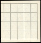 Great Britain 1948   1 Silver Wedding Kgvi Scott  268 Full Sheet Mint Vf Og Nh