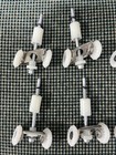 Lot Of 10 Carriage Wheels W  Screw Assembled 3 