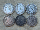 6 Coin 5 Francs France 1866 1874 1864 1863 1862 1861