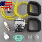 Carburetor Kit For Hyper Tough Hy26sst Hy26sstvnm 26cc String Trimmer