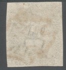 Gb  Qv 1840 Penny Black    hi    4  Margins  Fine Used Red Maltese Cross