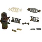 Star Trek Silver Gold Tone Captain Commander Movie Cosplay Insignia Pins Lot