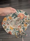 Briar Sun Baby Floral Linen Bonnet  Size 2-6 Months