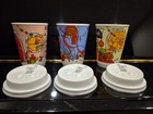 Lot  x3  2025 The Grinch Christmas Mcdonald s Mccaf   S Small Cups Canada New