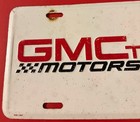 Vintage Gmc Trucks Motorsports Booster License Plate