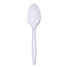 Boardwalk Spoonppmw 5 31  Mediumweight Spoon Cutlery - White  1000 carton  New