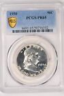1950 Franklin Half Dollar Proof Pcgs Pr65 Pf 65 Gem Coin Gold Shield Holder 50c