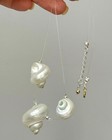 New Natural Shell And Sterling Silver 925 Summer Vibes Necklace
