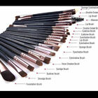 20pcs Makeup Brushes Kit Set Powder Foundation Eyeshadow Eyeliner Lip Brush New