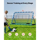 Uimoso 7 X 4 Ft Adjustable Angle Soccer Rebounder Net For Training And Practice