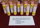10 Roll Set Of Mint Unc Obw 2025 Pennies 5 Philadelphia Rolls   5 Denver Rolls