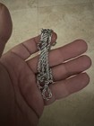 Stainless Steel Rope Chain Modern Satin Finished 20    Necklace