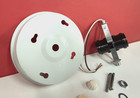 Twin Cluster Ceiling Fixture Phenolic Socket Kit 2-light White Canopy New 70234