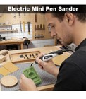 Shall Mini Pen Sander  12v Electric Reciprocating Sander Black   Light Gray