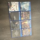 Sony Playstation4 Ps4 500gb Cuh-2200a 2 Controllers 8 Games Box Japanese Version