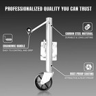 1000 Lbs Bolt-on Trailer Tongue Jack With Wheel Heavy Duty Swivel Single Wheel