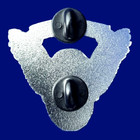 Motor Wheel-instructor Wing Pin   831  1-3 8  H  X 1-1 2    Silver Color Plated