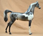Peter Stone Arabian Stallion Vegas Storm Limited Run - 250 Beautiful Grey Pinto