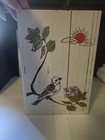 Italy Bird On Branch Sunset Tile Trivet Art Decor  12  X 8 