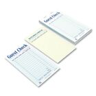 Guest Check Book  Two-part Carbonless-20 Books- 50 Per Book Free Shipping