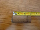 Vintage Sewing Needles Wooden Tube Case