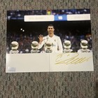 Photo European 12x16 Signed Autographed Cristiano Ronaldo Soccer Icon  Coa