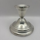 Preisner  Weighted Sterling 19 Short Candleholder 3 25 Inch