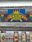 Vtg Waco Casino Crown Slot Machine Toy Bank 25   Japan - Works Exc Condition 