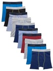Hanes Boys Tagless Boxer Briefs 10 Pack Multicolor Size L Comfort Flex Waistband