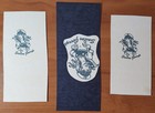 Lot Of 3 Sailor Jerry Swallow Traditional Vintage Style Tattoo Flash Cut Pieces