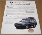 1997 Land Rover Discovery Suv Print Ad Automobile Car Advertisement Vintage