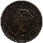 1891 1c Canada Large Cent Victoria C2 Ld Ll Vf Km  7