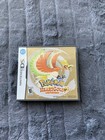 Pokemon Heartgold Case   Manual   Partial Inserts   Not For Resale   Authentic