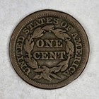 1847 Coronet Head Large Cent - Type Coin - Circulated - Free Shipping 
