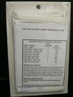Janlynn Stamped Dresser Scarf Kit  021-1115 Tulip Garden New   Sealed Kit   2009