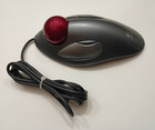 Logitech T-bc21 Trackman Usb Wired Optical Trackball Marble Mouse