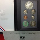     1989 S U S  Mint Prestige Silver Proof Set W  Silver Dollar Box Coa