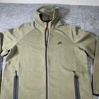 Nike Sportswear Tech Fleece Windrunner Hoodie Olive Fb7921-222 Men s 2xltt New
