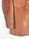 Vintage Ms  Pioneer 1970   s Genuine Leather Suede Western Jacket Size 10