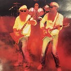 Vintage Zz Top Schlitz Rocks America 1983 Eliminator Tour Original Poster - Rare