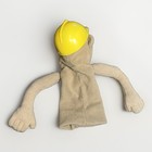 Vintage Melissa   Doug Construction Worker Puppet No Clothes See Photos